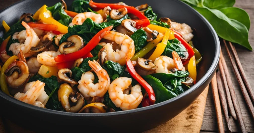 recipe for shrimp and chicken stir fry