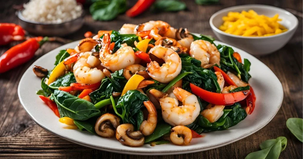 recipe for shrimp and chicken stir fry